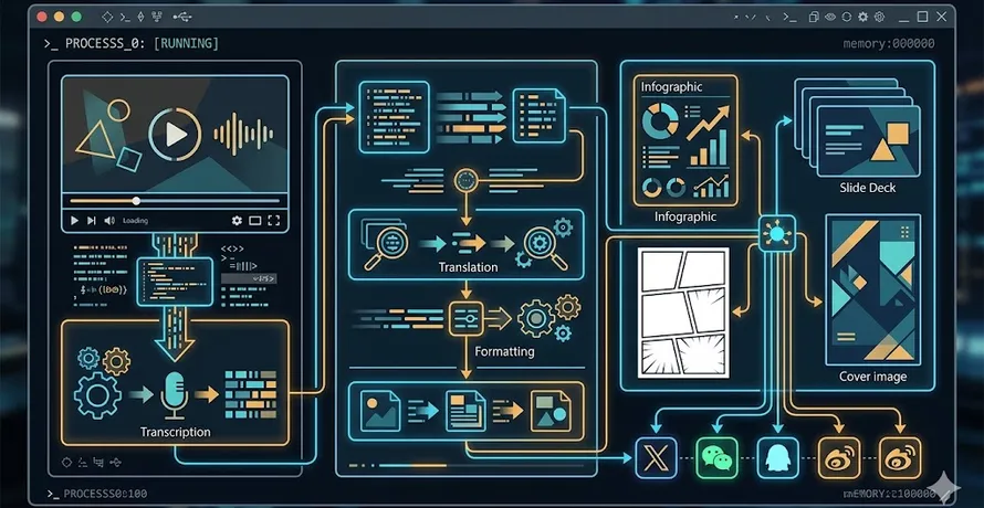 22 Claude Code Skills for End-to-End Content Creation: From Generation to Publish in One Workflow