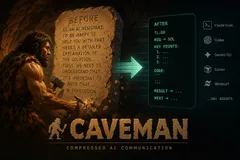 AI Agent Skill: Caveman Mode Cuts 75% Output Tokens Without Losing Accuracy